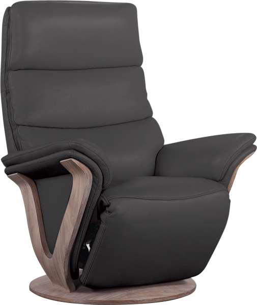 Fauteuil cuir Blanc cassé Roche Bobois