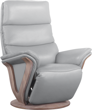 Fauteuil City dossier haut appui-tête enduit PVC M1 pied alu | Manutan
